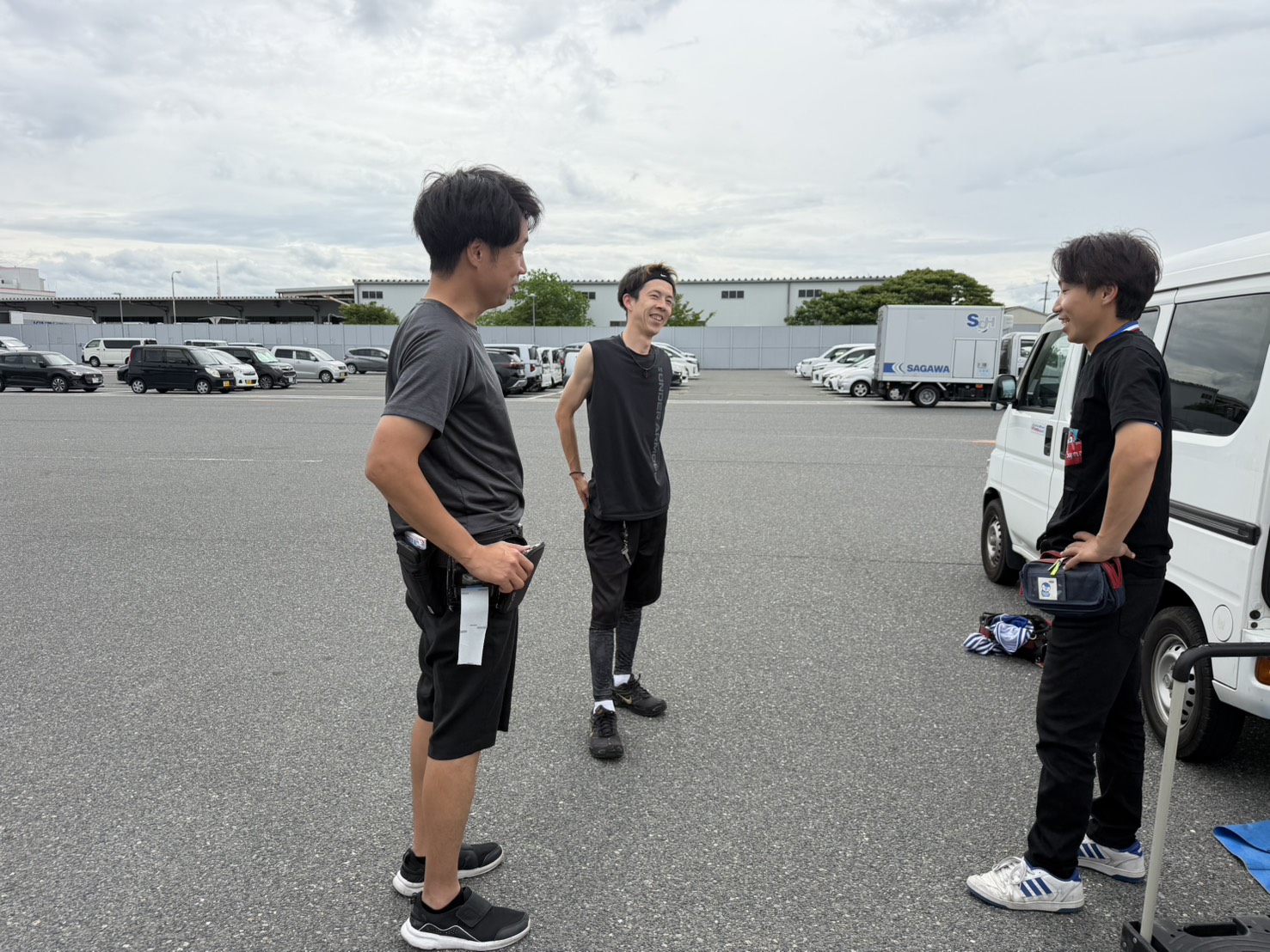 スタッフたちの様子